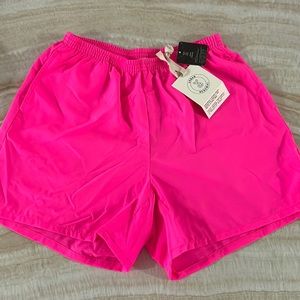NWT | Urban Outfitters Vintage Recycled Neon Pink Shorts